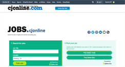 Desktop Screenshot of jobs.cjonline.com
